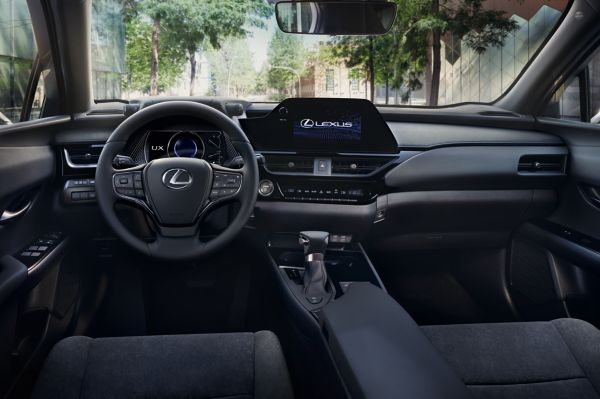 The Lexus UX cockpit