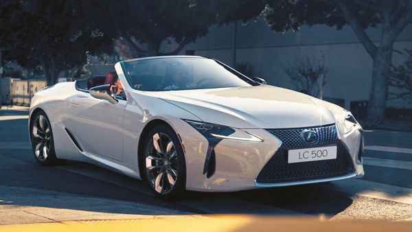 The Lexus LC Convertible