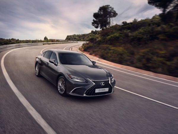 Lexus ES parked outside