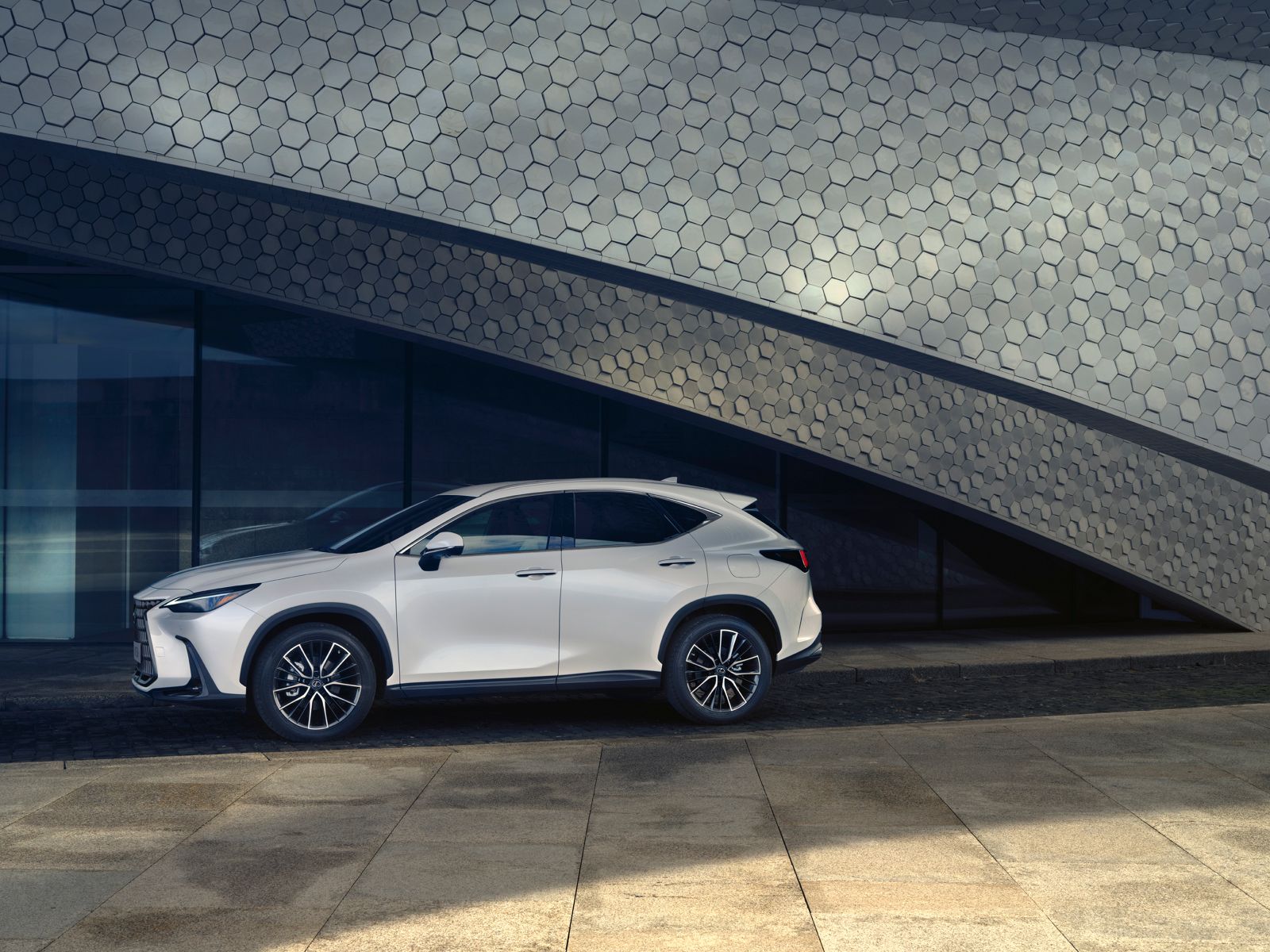 Lexus NX parked