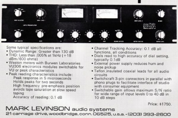 Woodstock Mark Levinson