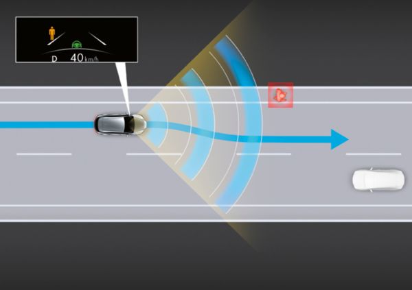 Démonstration du Lexus Safety System +