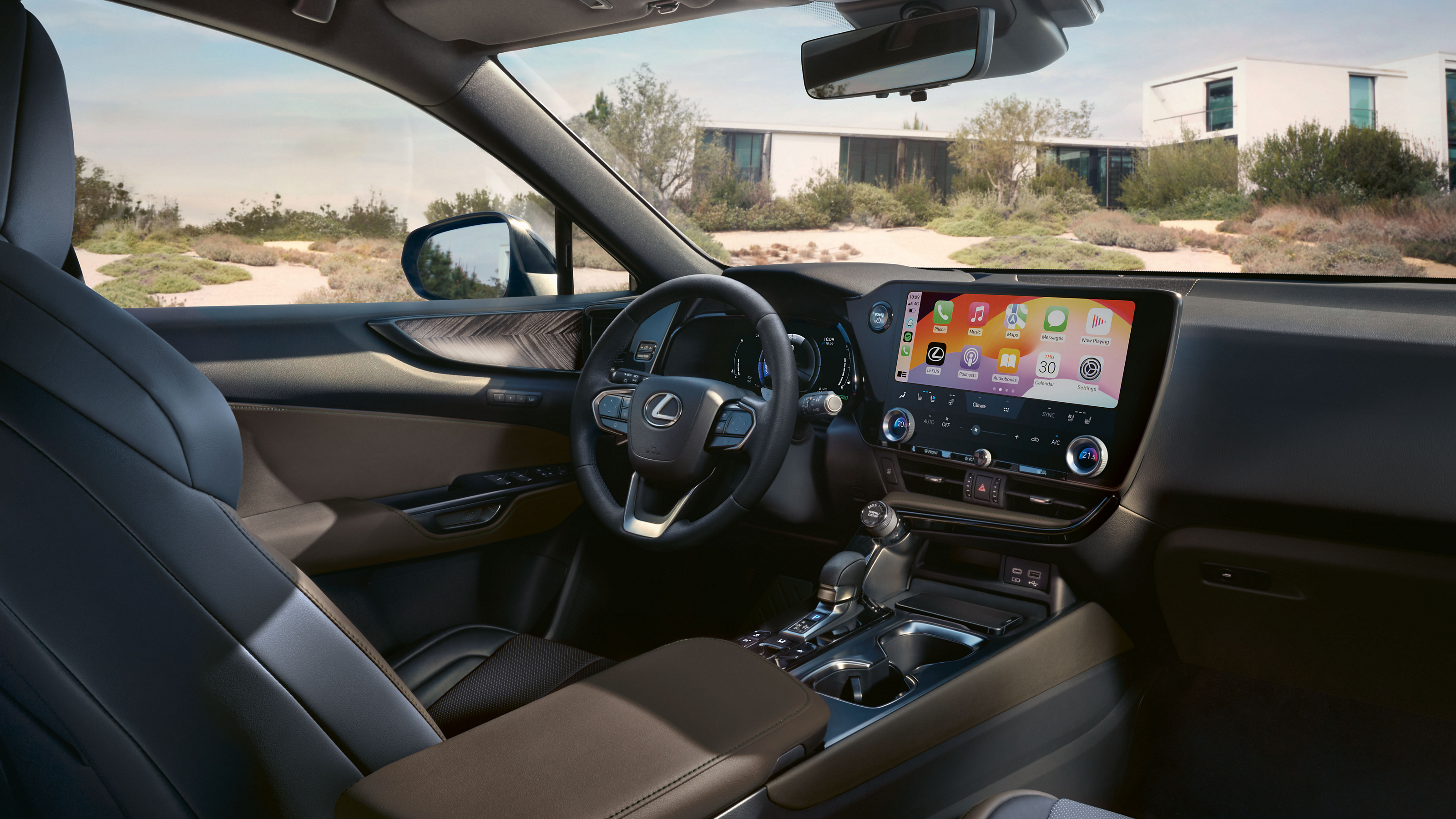 Lexus NX drivers cockpit
