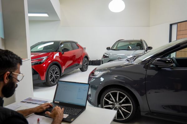Toyota Live showroom prise de RDV