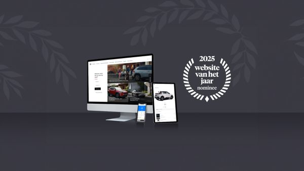 Toyota website van het jaar 2025