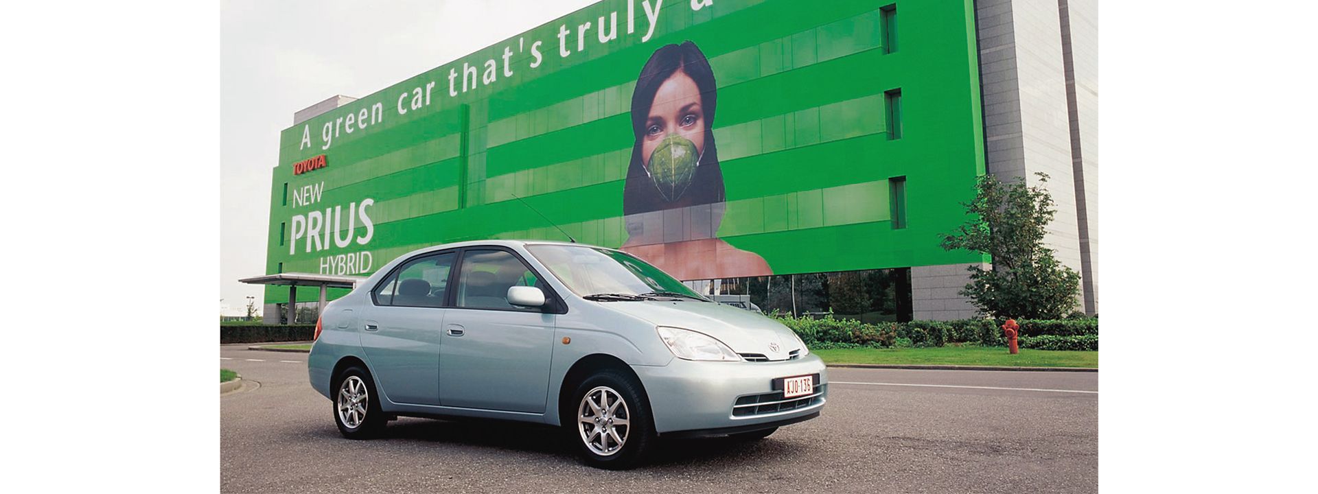 Toyota Prius hybrid in 1997