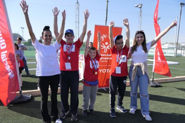 Toyota Cyprus volunteers at Special Olympics