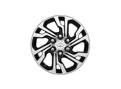 Černý automobilový disk Toyota