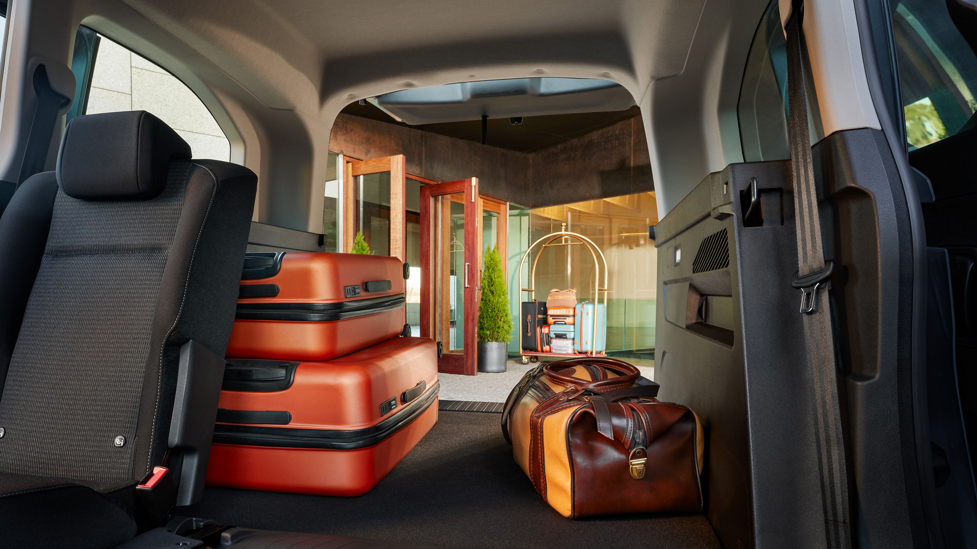 Toyota Proace City Verso mit einem beladenen Kofferraum