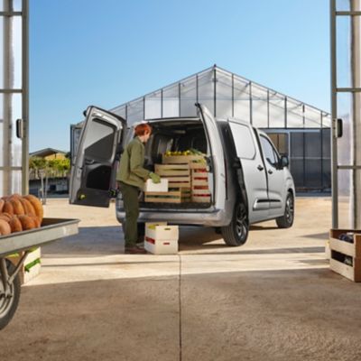 A Toyota Light Commercial Vehicle at work