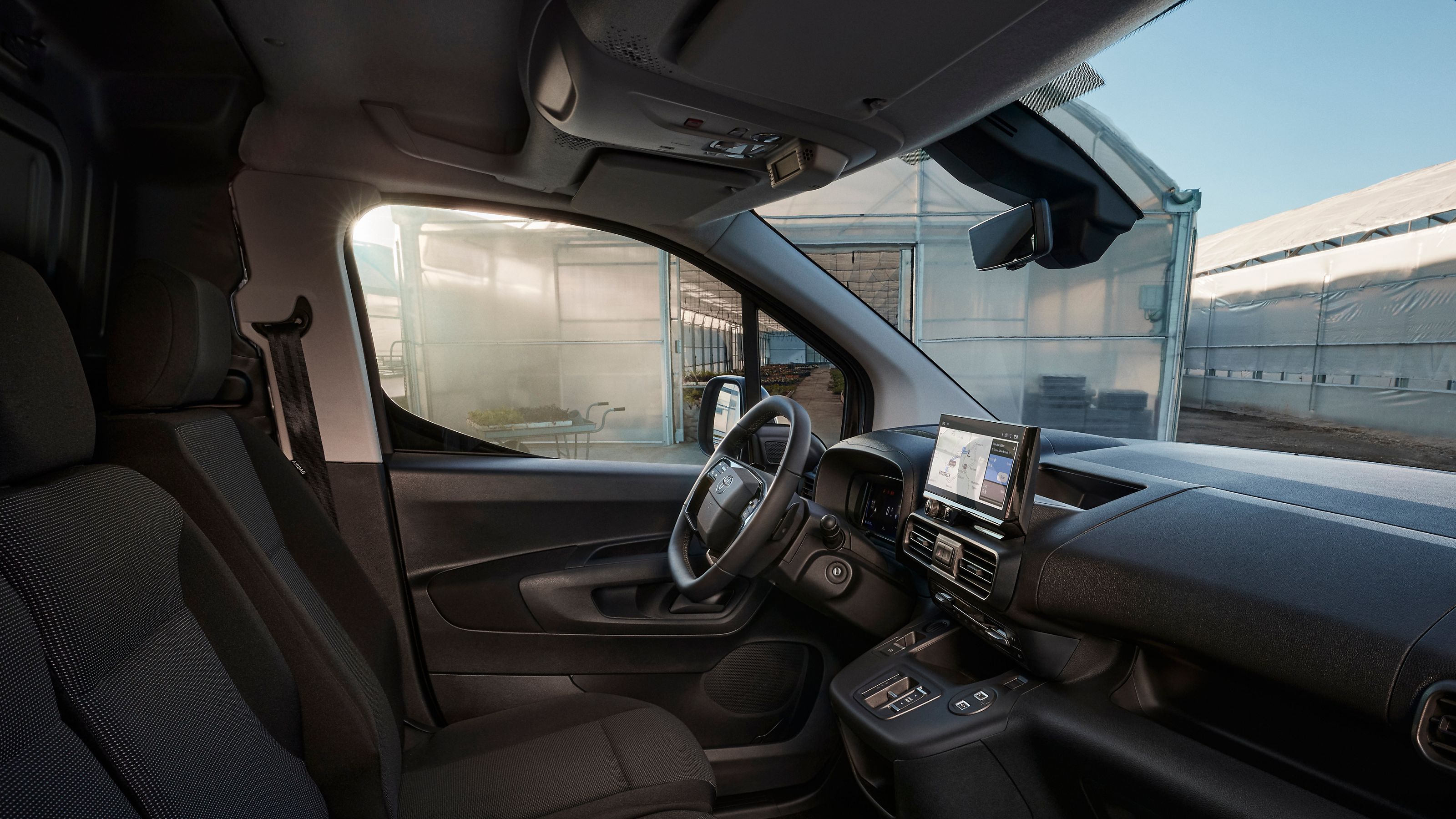 The Proace City’s premium , well-appointed interior 