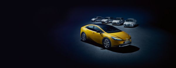 жълт Prius Plug-in