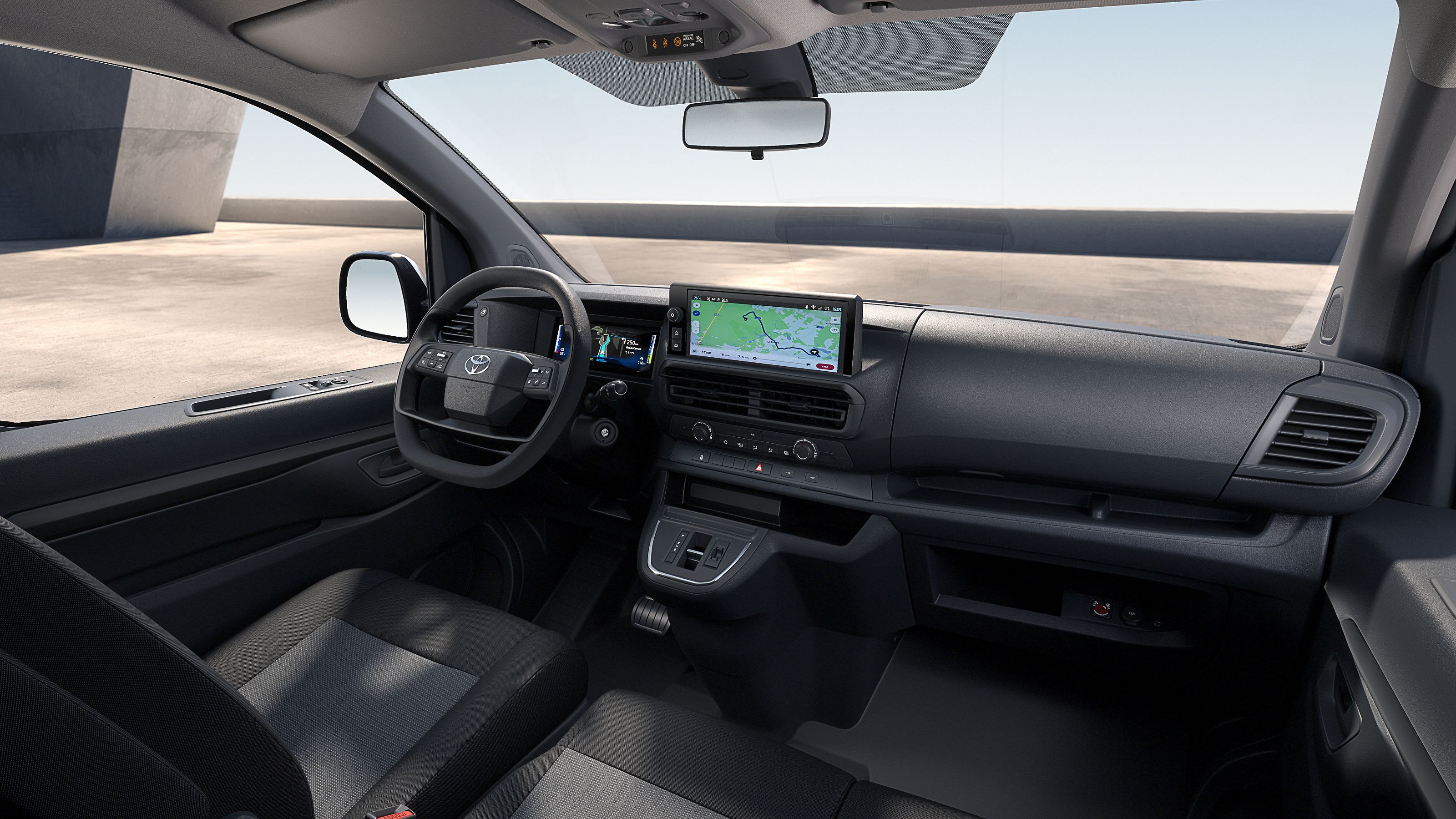 Tableau de bord du Toyota Proace