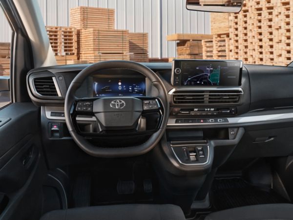 Toyota Proaces digitalt cockpit