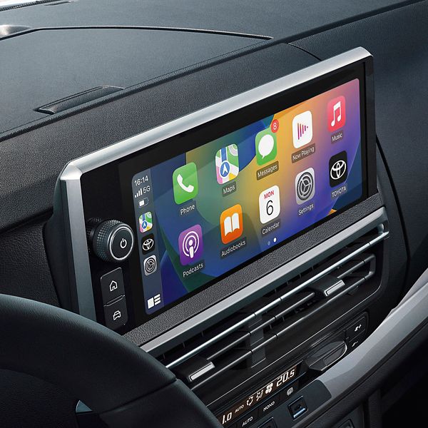 Apple CarPlay na obrazovce multimédií 