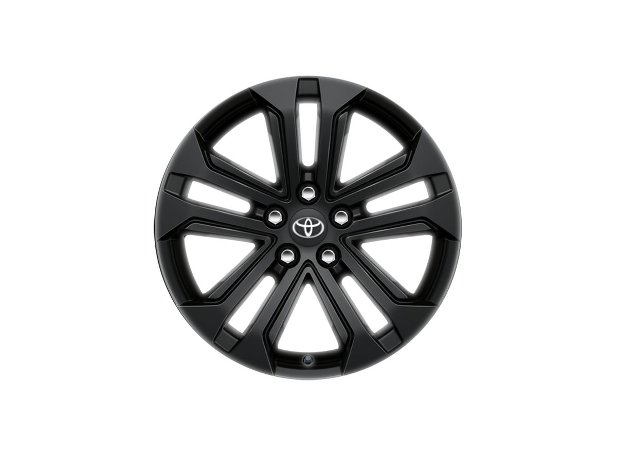 Stříbrné hliníkové kolo s pneumatikou