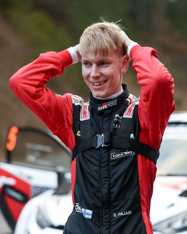 TOYOTA GAZOO Racingin kuljettaja Sami Pajari