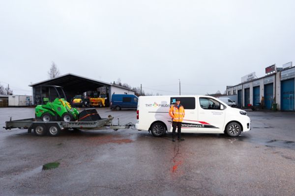 Petri Paloneva ja Toyota Proace