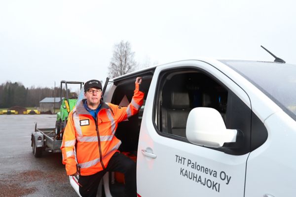 Petri Paloneva ja Toyota Proace