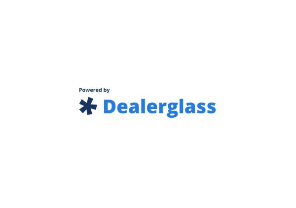 Powered, by Dealerglas, logo