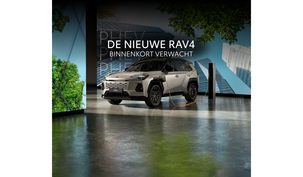 De nieuwe RAV4, binnenkort verwacht
