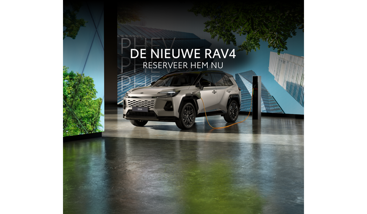 De nieuwe RAV4, reserveer hem nu