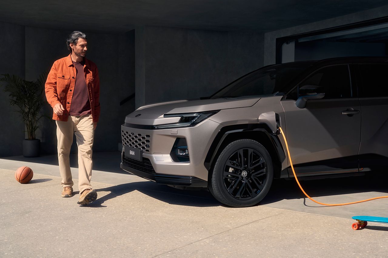 Toyota RAV4 home charging