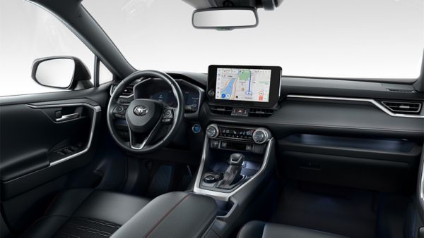 Toyota C-HR finition GR Sport dans la nuit tableau de bord