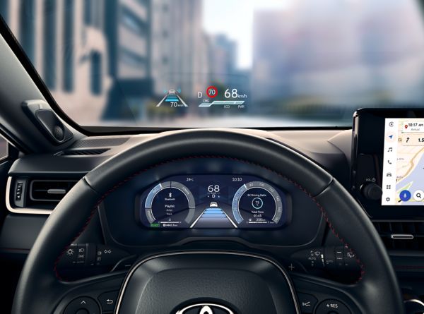 Toyota RAV4 PHEV Head-up Display