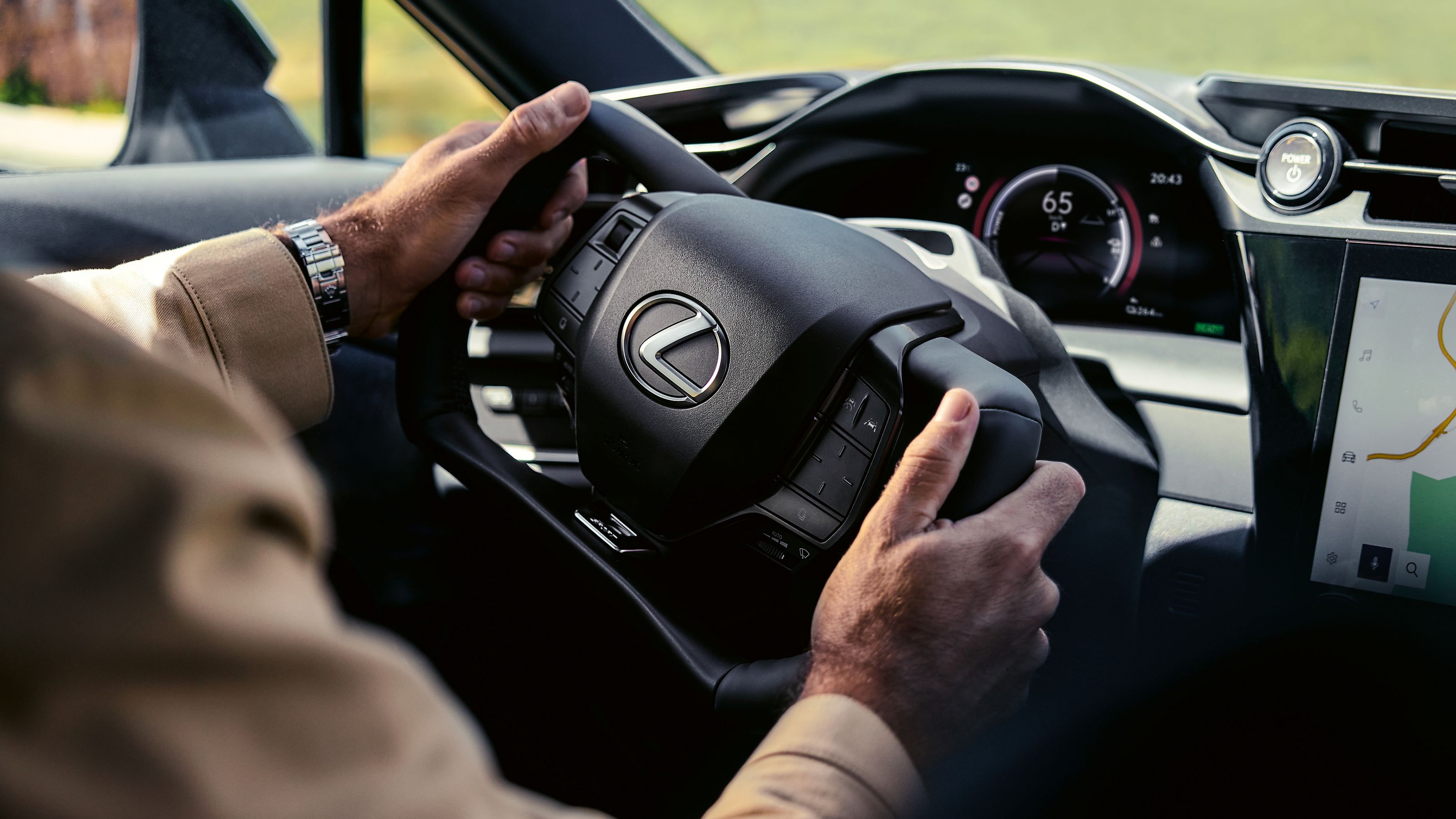 Lexus RZ steer-by-wire