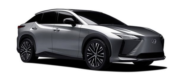 Profil boczny samochodu Lexus RZ