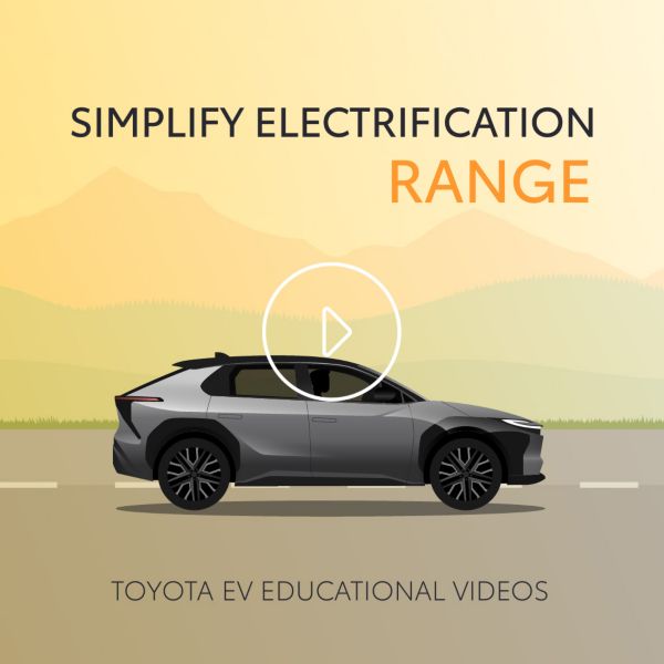 How far can I go in a Toyota Battery Electric Vehicle (BEV)?