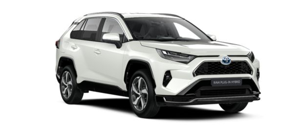 Перлено бял RAV4 Plug-in-hybrid ниво стил