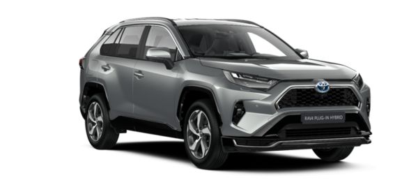 Сребристо сив RAV4 Plug-in-hybrid ниво стил