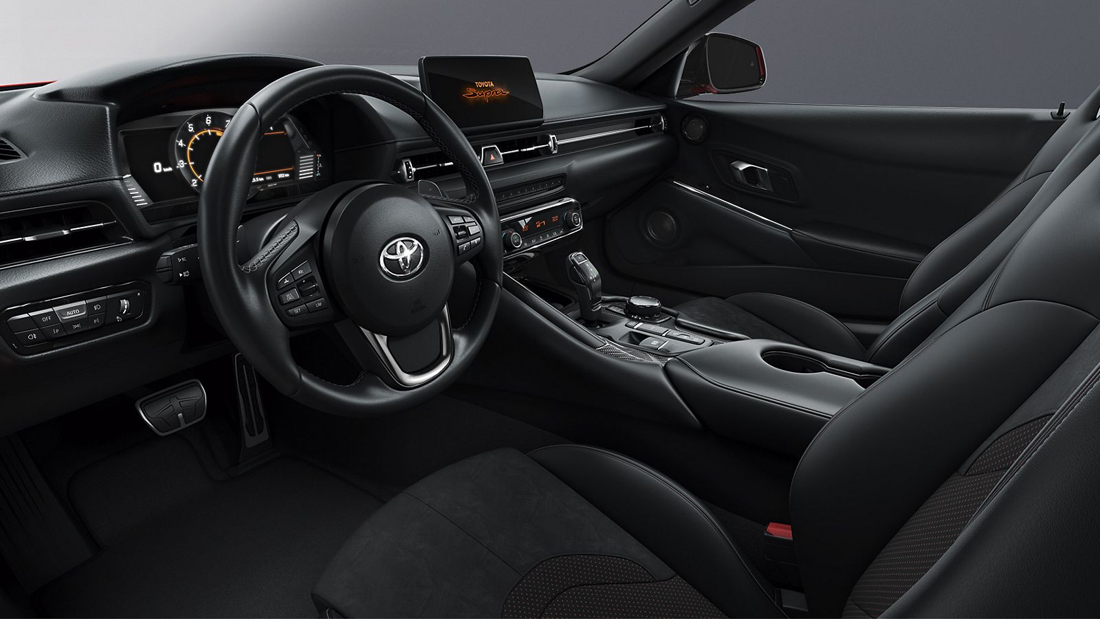 Interiér vozu Toyota Supra