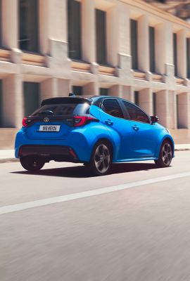 Toyota Yaris vue de côté