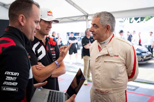 Sebastien Ogier, Rowan Atkinson