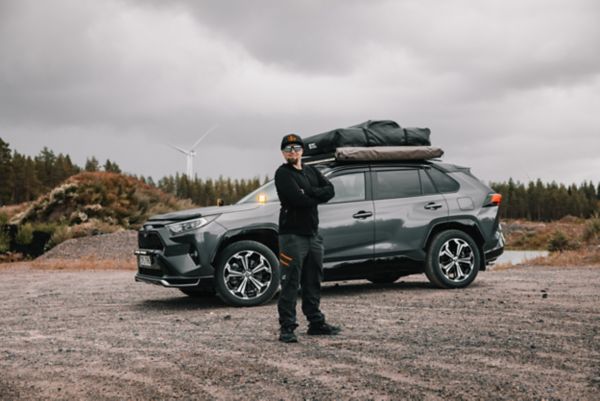 Tuomas Pöllänen ja Toyota RAV4