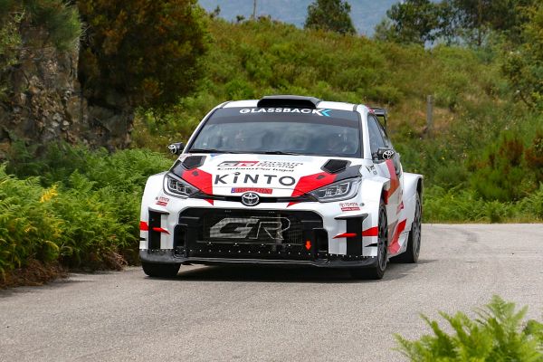Equipa Toyota em prova