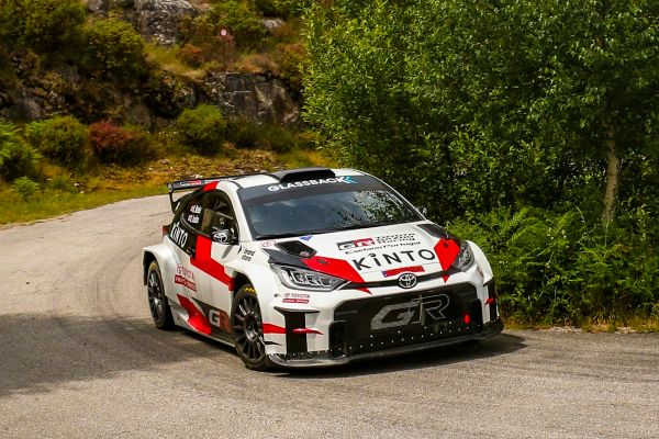 Equipa Toyota em prova