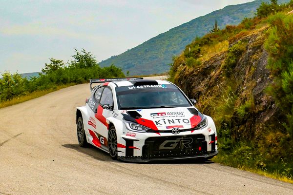 Equipa Toyota em prova
