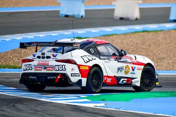 Toyota GR Supra em prova