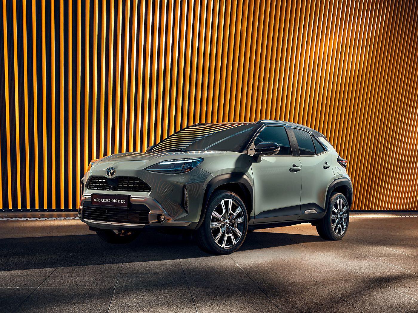 The all-new Toyota Yaris Cross has shown its colours