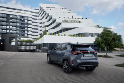 Toyota Yaris Cross parked