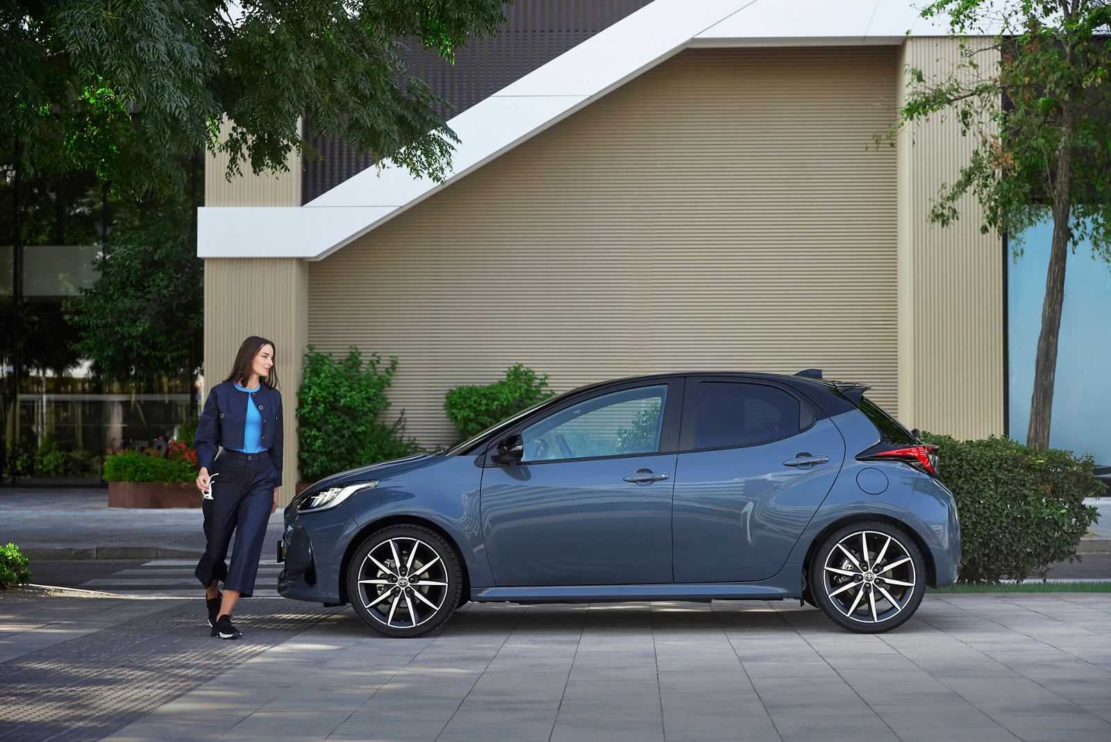 Un proprietar de Toyota Yaris fericit