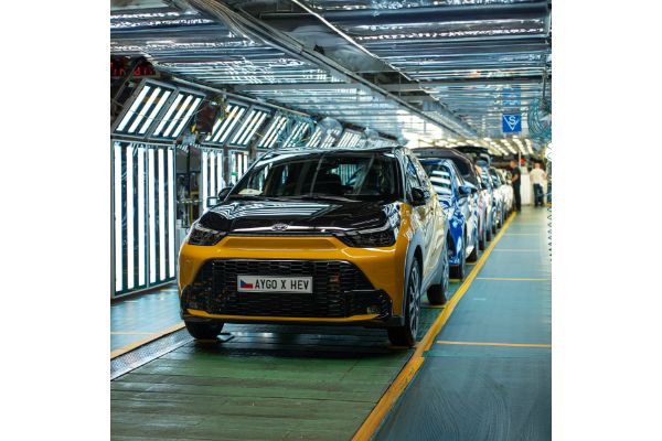 Toyoty Aygo X w czeskiej fabryce Toyoty w Kolinie
