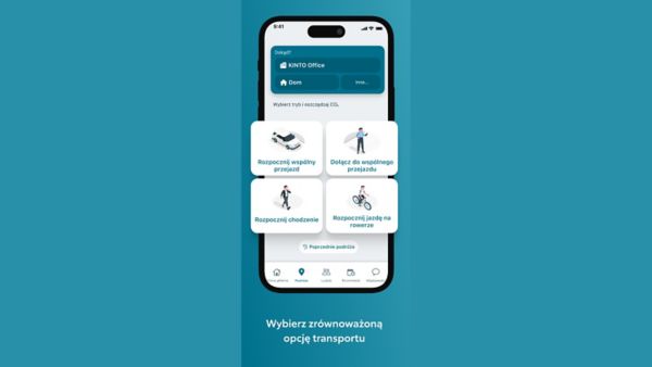 Wybierz zrównoważoną opcję transportu