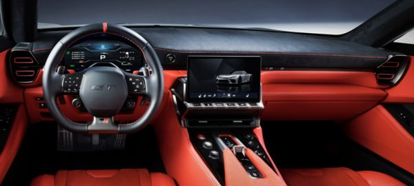 Toyota GR GT Az utastere