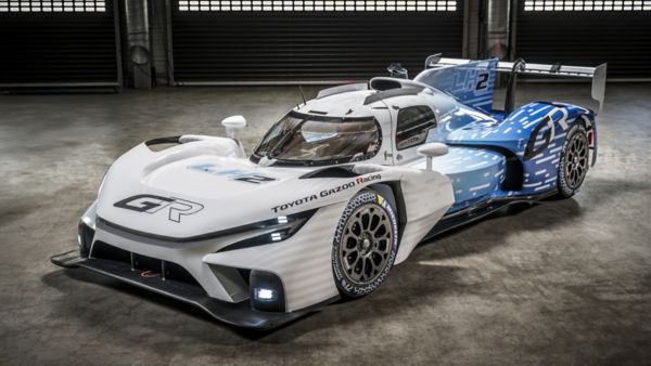 Toyota GR LH2 Racing Concept podczas prezentacji w Goodwood