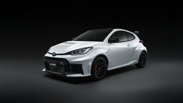 Toyota GR Yaris podczas prezentacji na Goodwood Festival of Speed